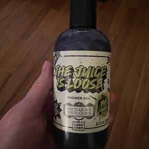 Lush KITCHEN EXCLUSIVE The Juice Is Loose Beetlejuice Shower Gel 8.4 Oz